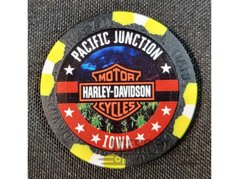 Loess Hills H-D Riders of the Corn Poker Chip CHIP-RIDERS