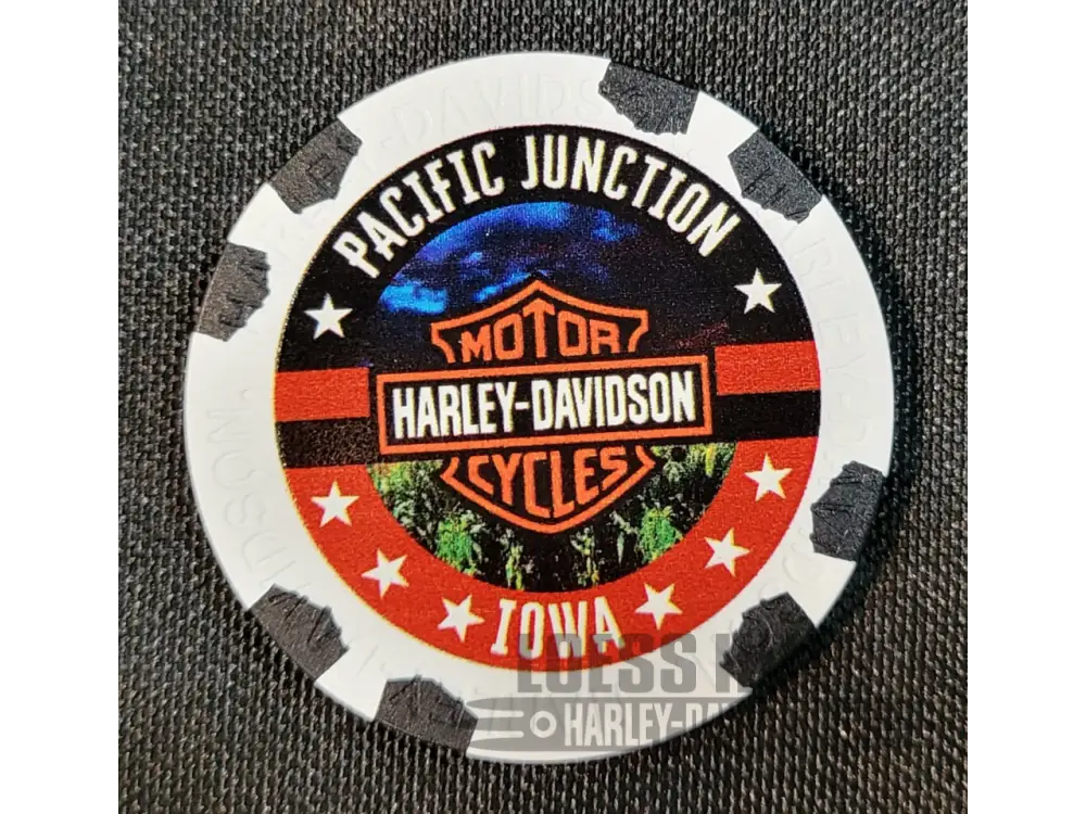 Loess Hills H-D Riders of the Corn Poker Chip CHIP-RIDERS