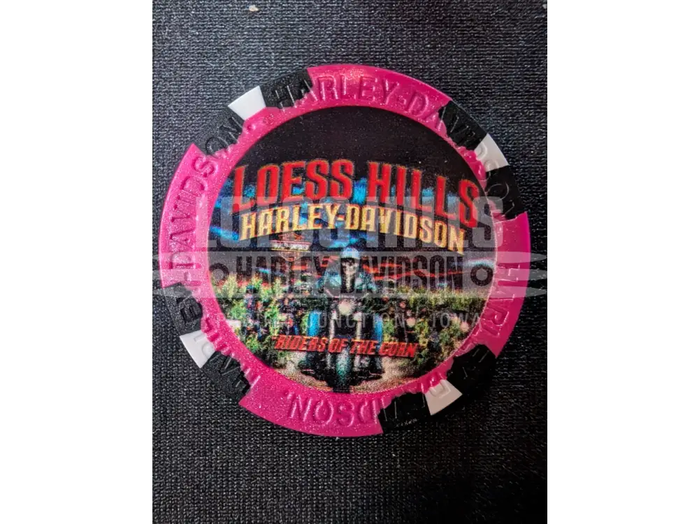 Loess Hills H-D Riders of the Corn Poker Chip CHIP-RIDERS