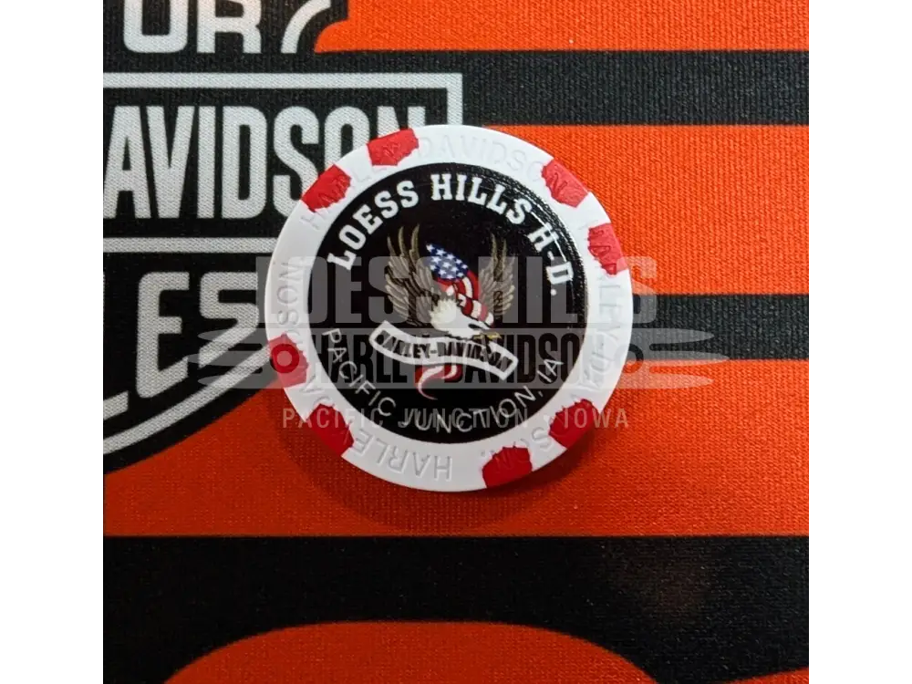 Loess Hills Harley-Davidson 250th Anniversary Poker Chip
