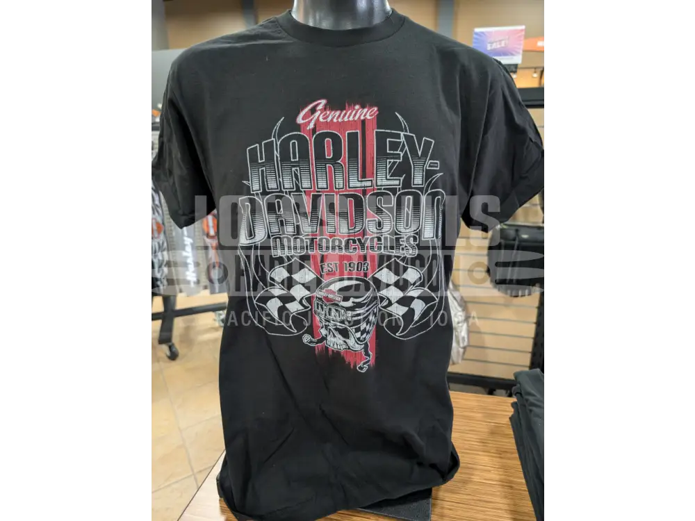 Loess Hills Harley-Davidson Men’s Asphalt T-shirt 402949400