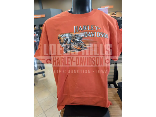 Loess Hills Harley-Davidson Men’s Bagger Racer T-shirt