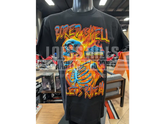 Loess Hills Harley-Davidson Men’s Bored As Hell T-shirt