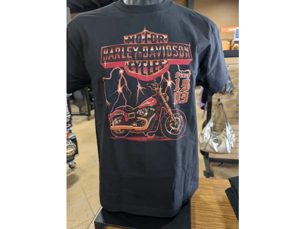 Loess Hills Harley-Davidson Men’s Chrome Classic T-shirt