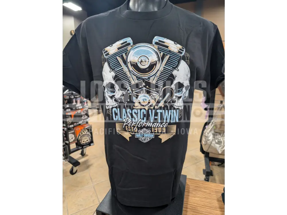 Loess Hills Harley-Davidson Men’s Classic V-Twin T-shirt