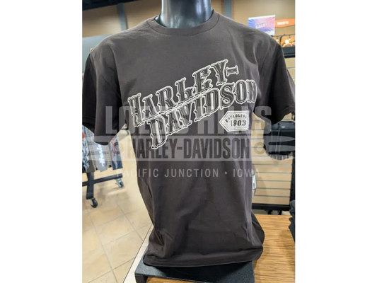 Loess Hills Harley-Davidson Men’s Cutter T-shirt 402949290