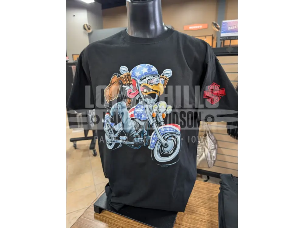 Loess Hills Harley-Davidson Men’s Eagle Knevil T-shirt