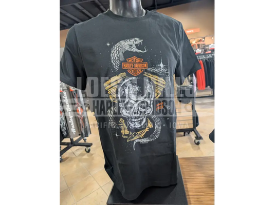 Loess Hills Harley-Davidson Men’s Engine Snake T-shirt