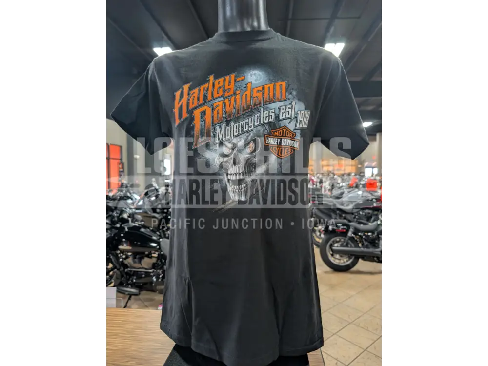 Loess Hills Harley-Davidson Men’s Haunted T-shirt 402947020