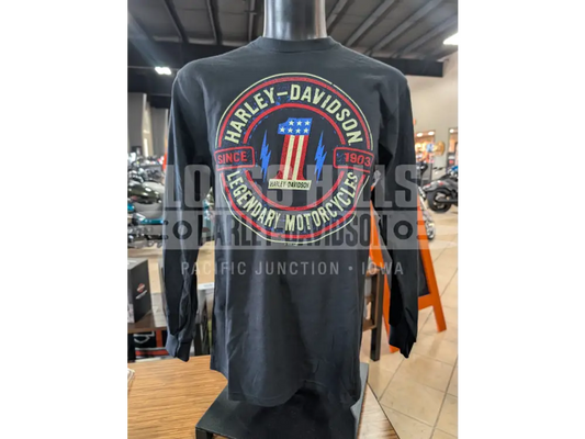 Loess Hills Harley-Davidson Men’s HD B&S Strike Long Sleeve