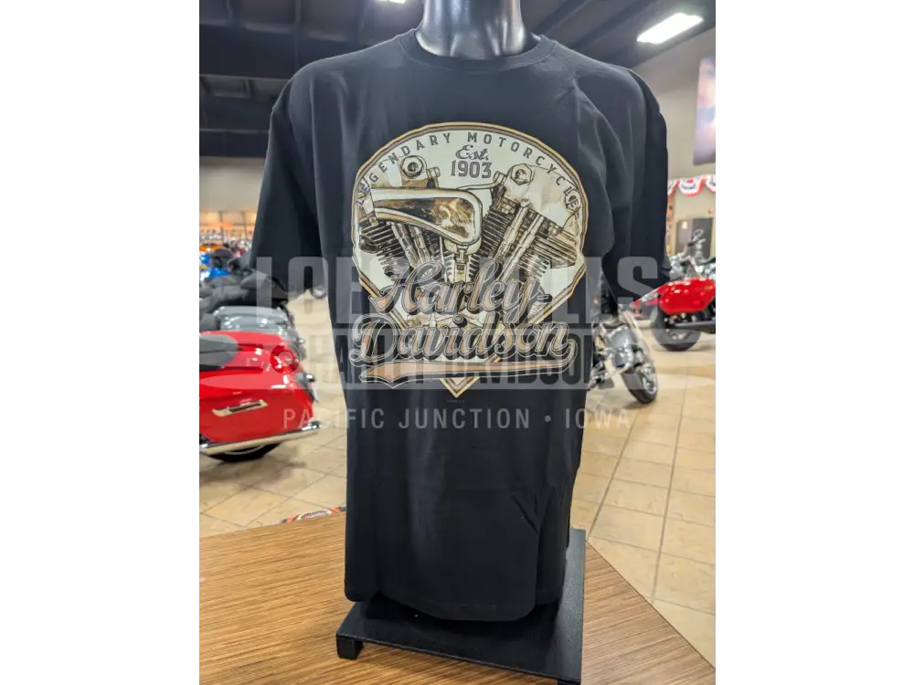 Loess Hills Harley-Davidson Men’s HD Double Header T-shirt