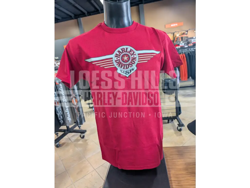 Loess Hills Harley-Davidson Men’s HD Emblem T-shirt