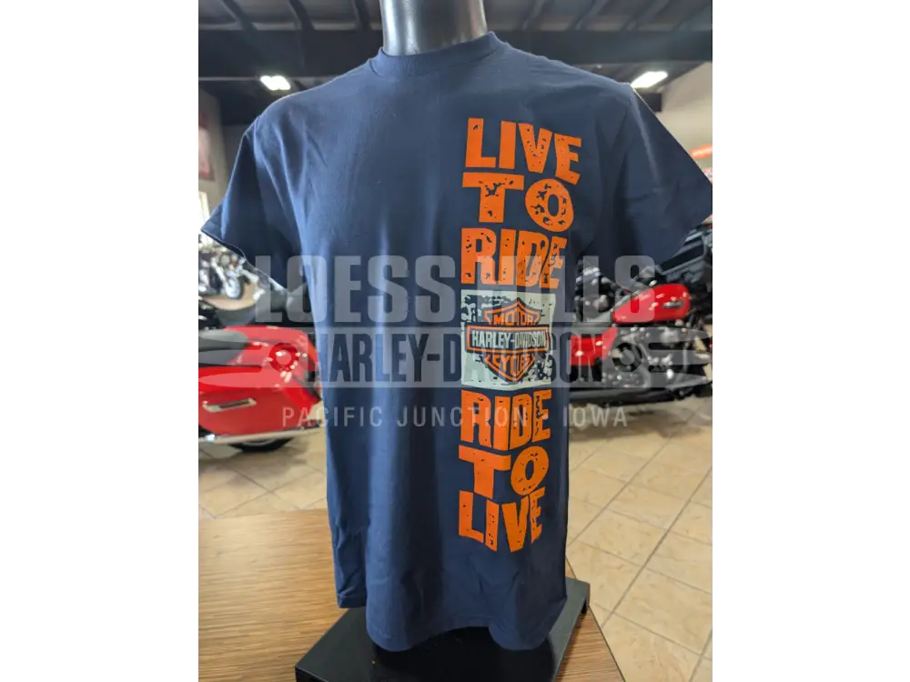 Loess Hills Harley-Davidson Men’s HD Motto T-shirt 40294779
