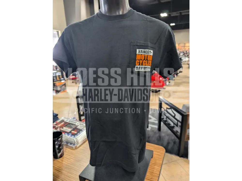 Loess Hills Harley-Davidson Men’s HD Run Pocket T-shirt