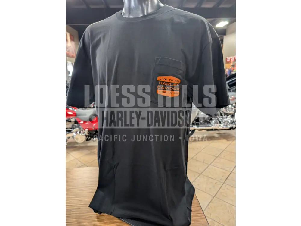 Loess Hills Harley-Davidson Men’s HD Shell Badge T-shirt