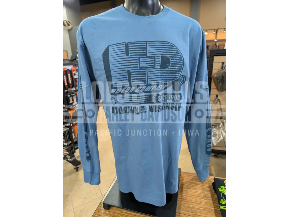 Loess Hills Harley-Davidson Men’s HDMC Striped Long Sleeve