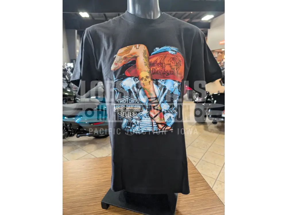 Loess Hills Harley-Davidson Men’s Knucklehead Leg T-shirt