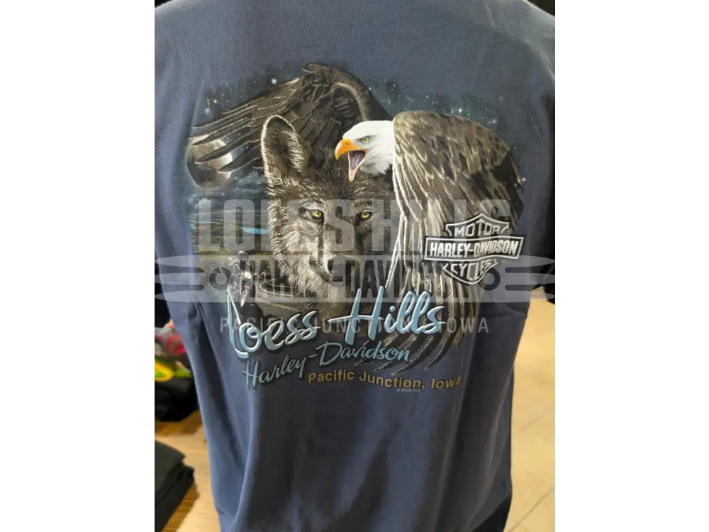 Loess Hills Harley-Davidson Men’s Label Plug T-shirt
