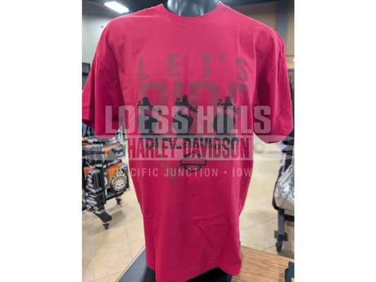 Loess Hills Harley-Davidson Men’s Let’s Ride T-shirt