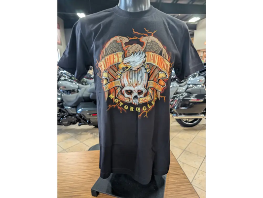 Loess Hills Harley-Davidson Men’s Lightning Eagle T-shirt