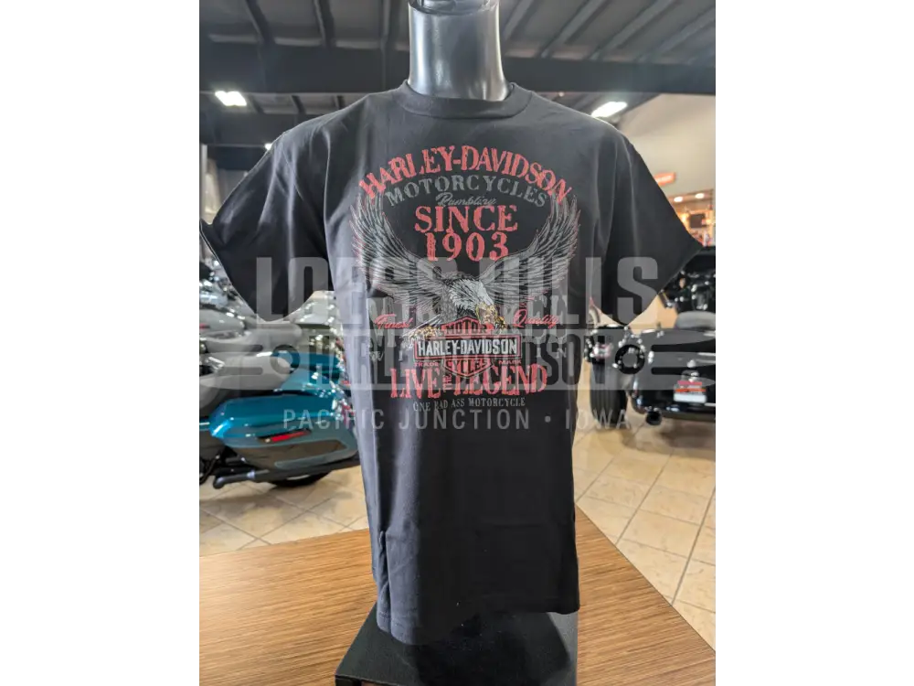 Loess Hills Harley-Davidson Men’s Milwaukee Eagle T-shirt