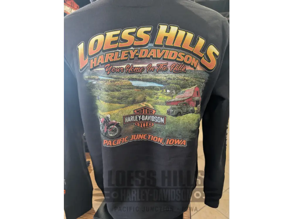 Loess Hills Harley-Davidson Men’s Patch B&S Zip Hoodie