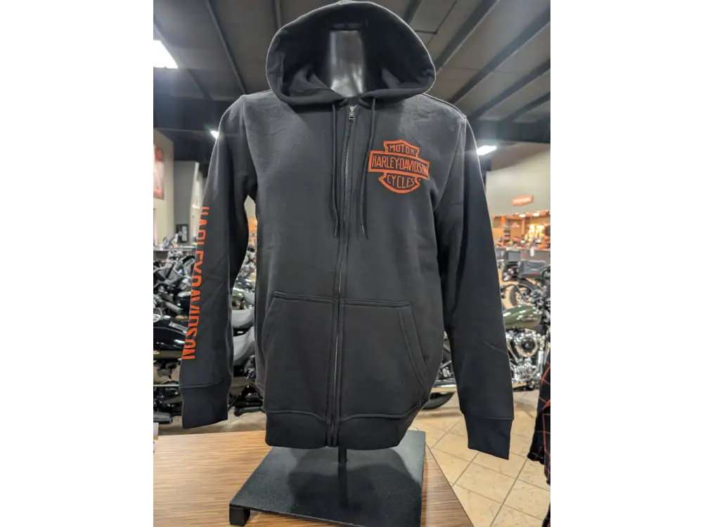 Loess Hills Harley-Davidson Men’s Patch B&S Zip Hoodie