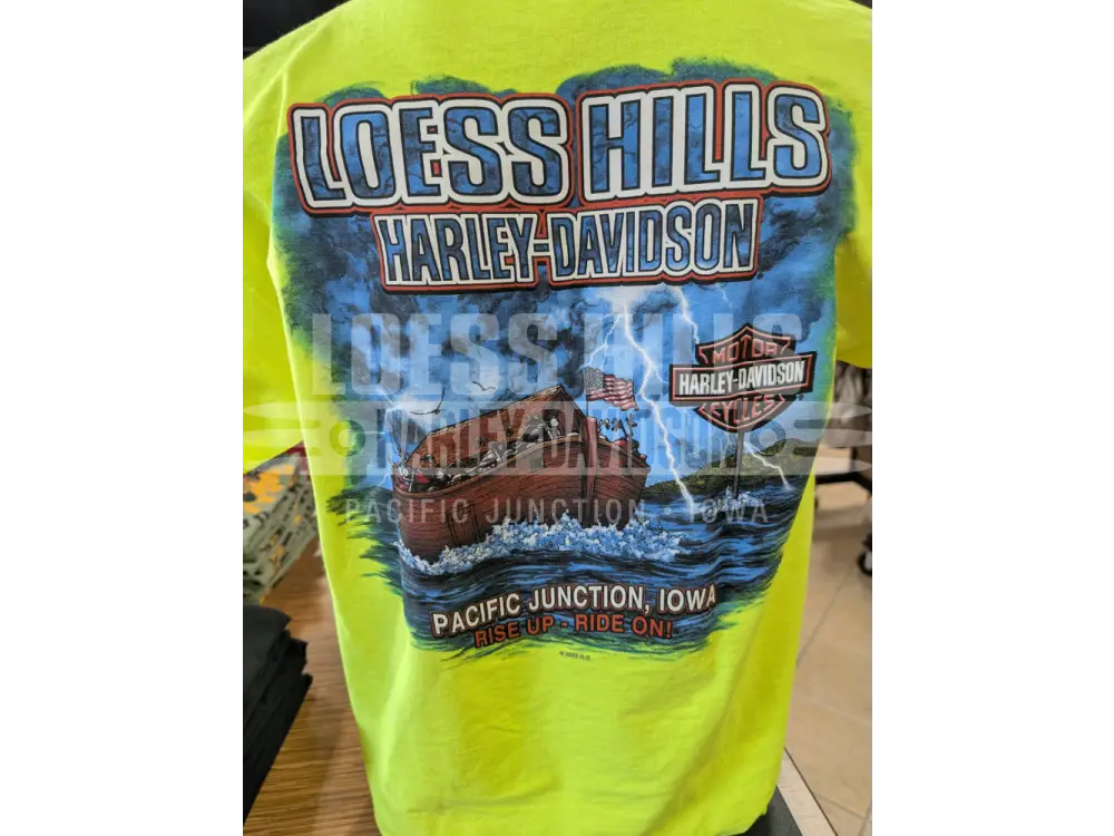 Loess Hills Harley-Davidson Men’s Pennant Pocket T-shirt