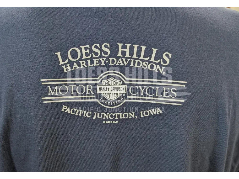 Loess Hills Harley-Davidson Men’s Pinned Down T-shirt