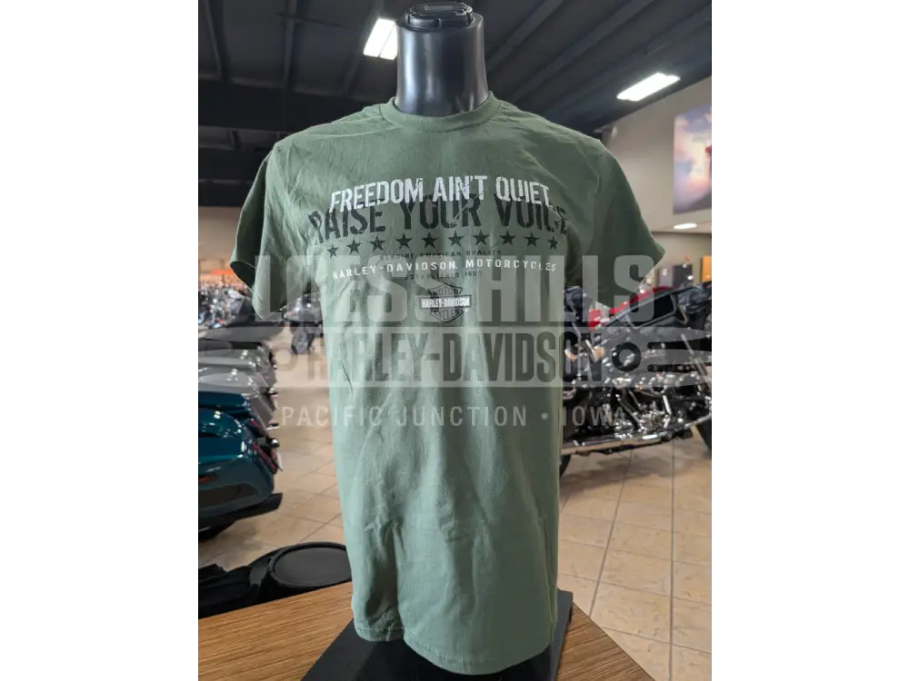 Loess Hills Harley-Davidson Men’s Raise Your Voice T-shirt