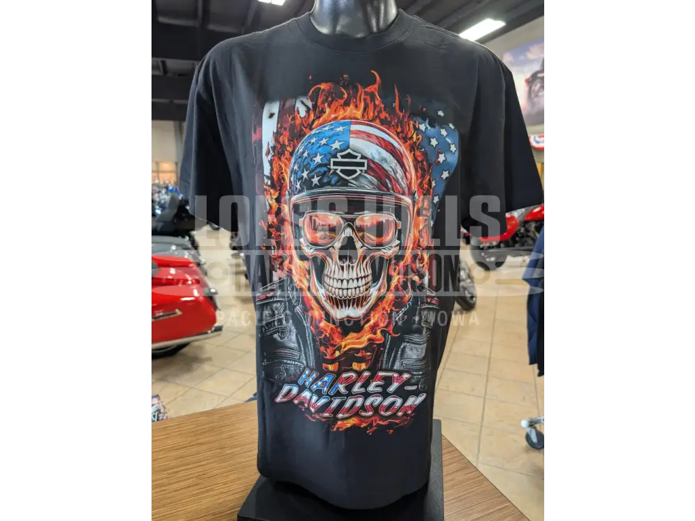 Loess Hills Harley-Davidson Men’s Star Spangled T-shirt