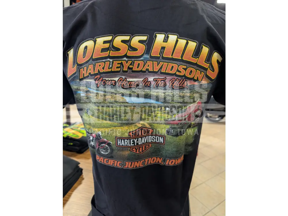 Loess Hills Harley-Davidson Men’s Time Burns T-shirt