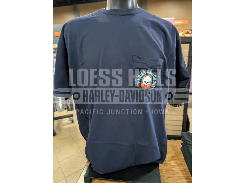 Loess Hills Harley-Davidson Men’s Tract Pocket T-shirt
