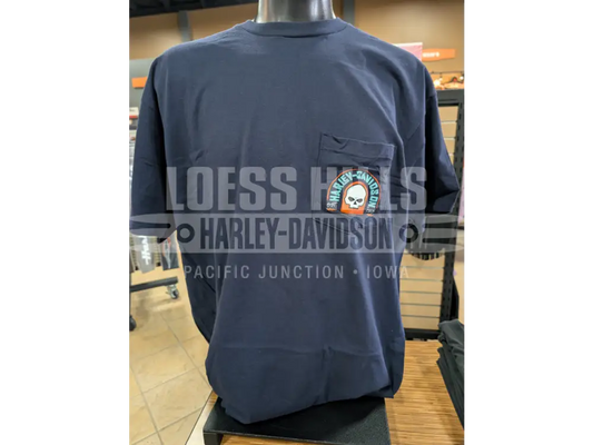 Loess Hills Harley-Davidson Men’s Tract Pocket T-shirt