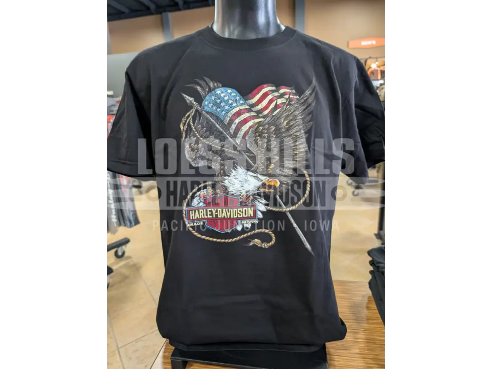 Loess Hills Harley-Davidson Men’s Vintage Eagle T-shirt