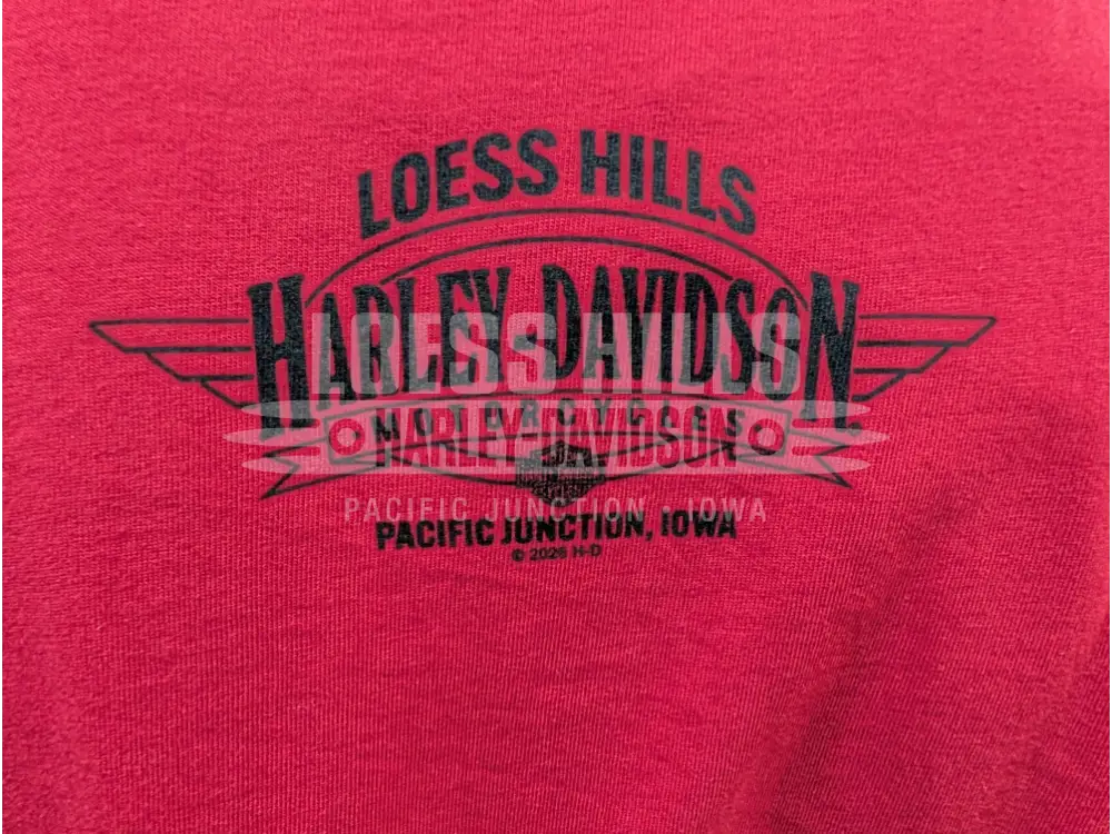 Loess Hills Harley-Davidson Men’s Willie G Skull T-shirt