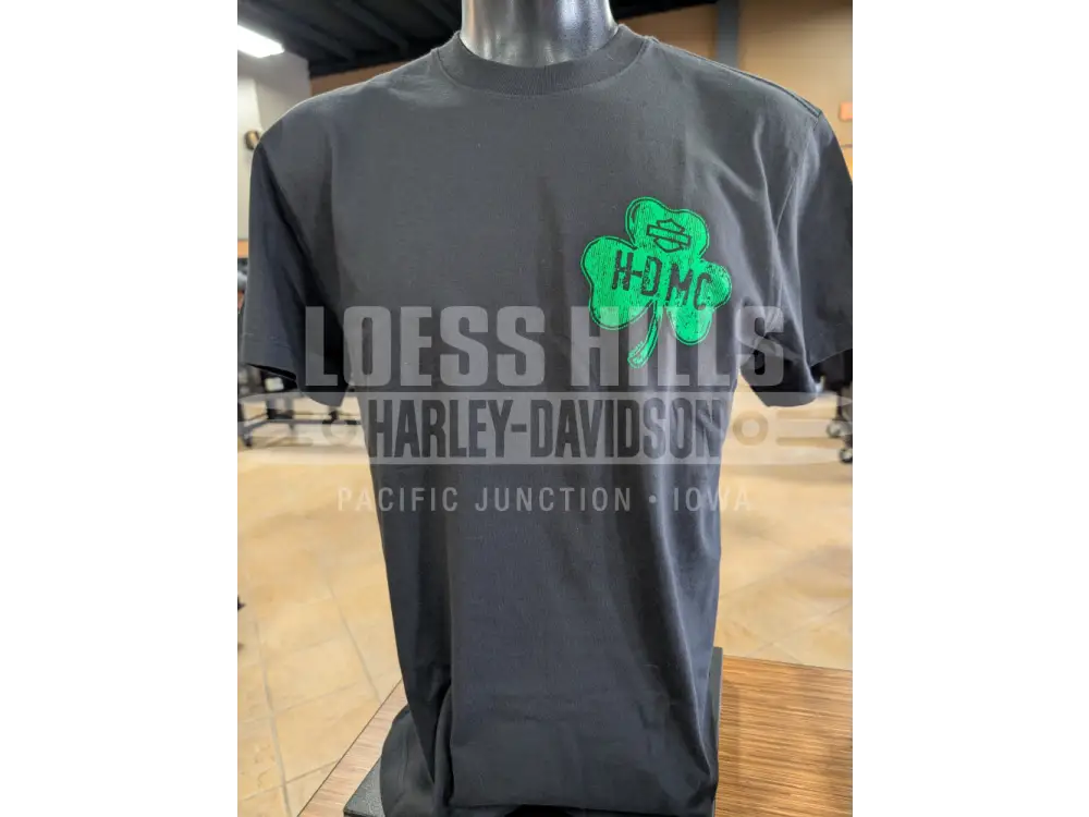 Loess Hills Harley-Davidson Shamrock Men’s T-shirt 3002823