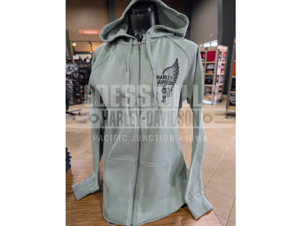 Loess Hills Harley-Davidson Virtuous Women’s Zip Hoodie
