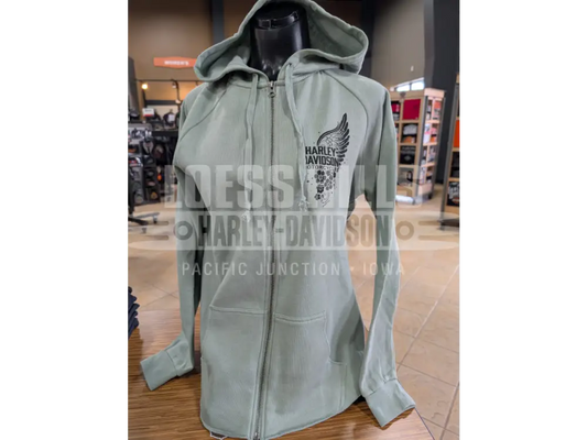 Loess Hills Harley-Davidson Virtuous Women’s Zip Hoodie