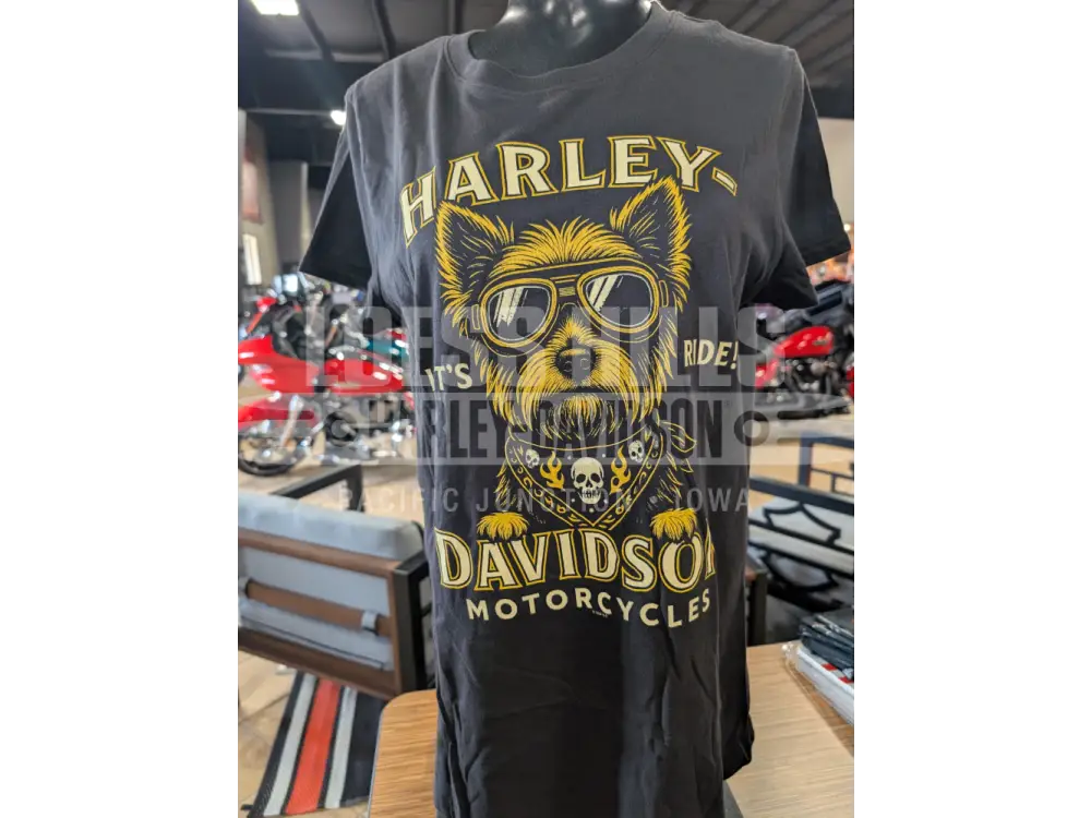 Loess Hills Harley-Davidson Women’s Biker Dawg T-shirt