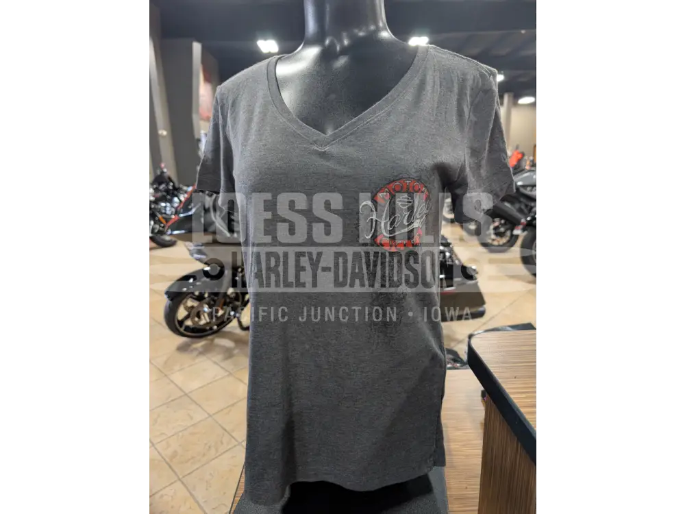 Loess Hills Harley-Davidson Women’s Flower Sketch T-shirt