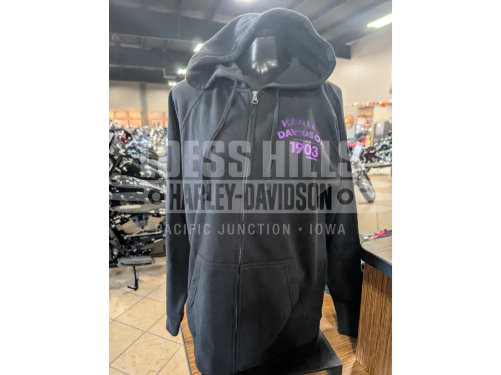 Loess Hills Harley-Davidson Women’s Luxe Zip-up Hoodie