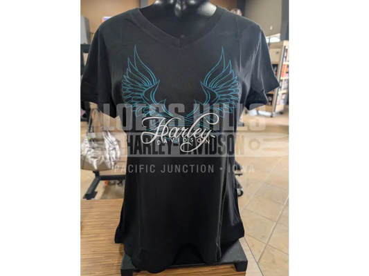 Loess Hills Harley-Davidson Women’s Pin Stripe Wings