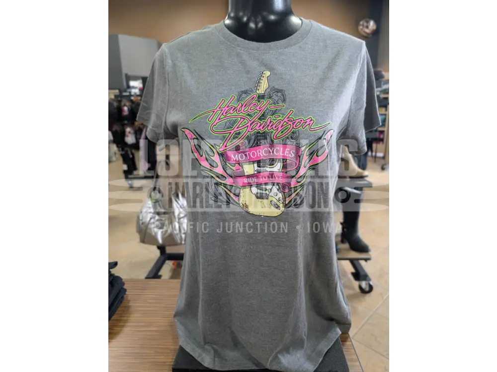 Loess Hills Harley-Davidson Women’s Rocking Out T-shirt