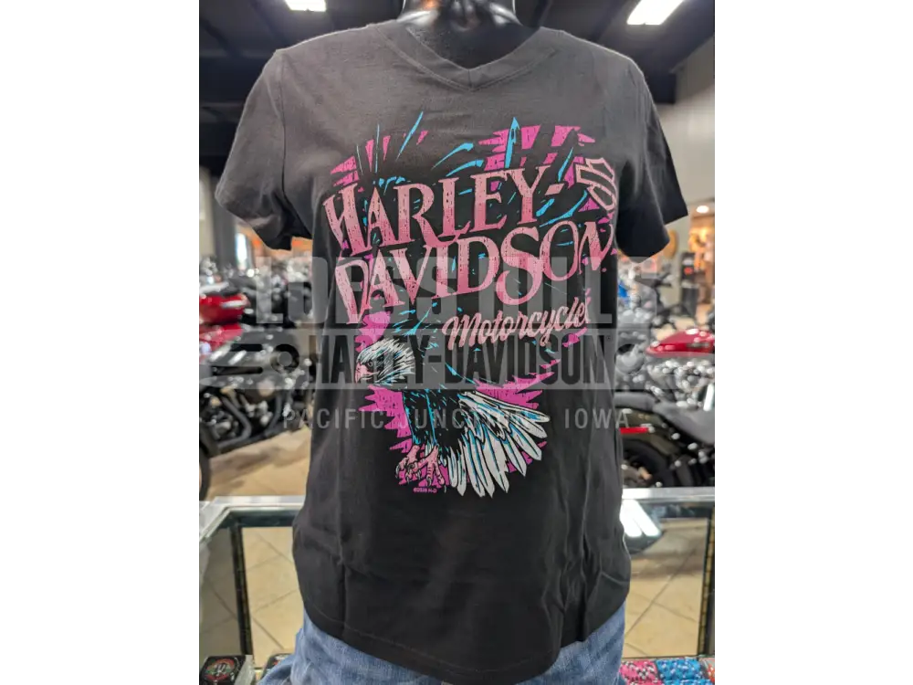Loess Hills Harley-Davidson Women’s Swoop In T-shirt