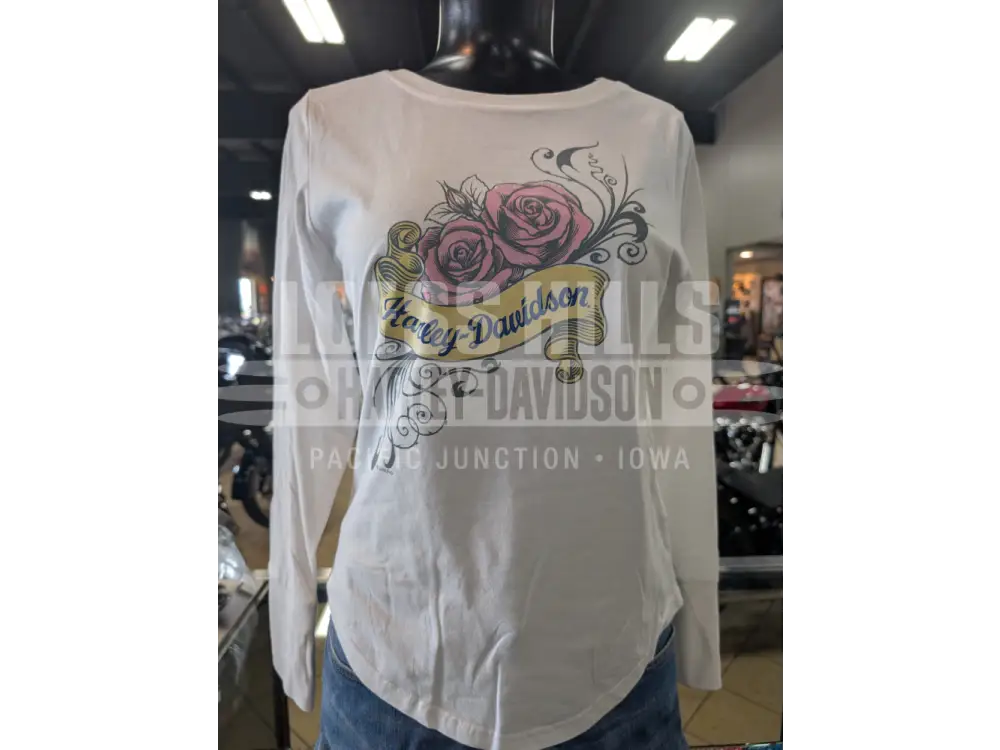 Loess Hills Harley-Davidson Women’s Wild Rose Long Sleeve