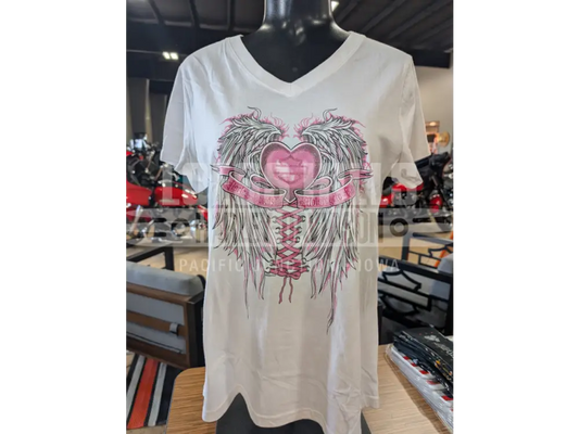 Loess Hills Harley-Davidson Women’s Wing Lace T-shirt