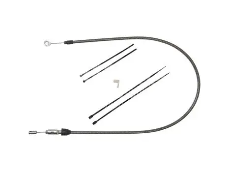 Magnum Quick Connect Upper Clutch Cable Polished Clutch