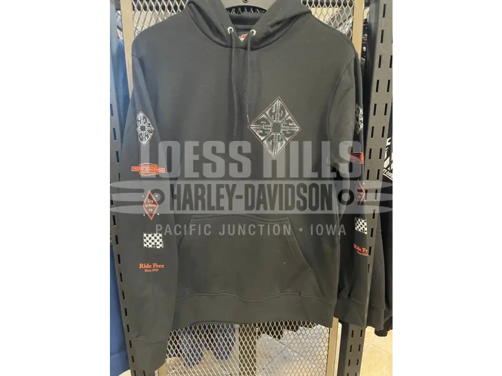 Men’s Black H-D Keep Up Pullover Hoodie 3002227 - Men’s