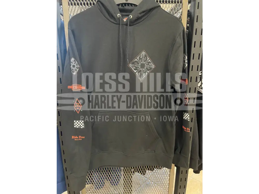 Men’s Black H-D Keep Up Pullover Hoodie 3002227 - Men’s